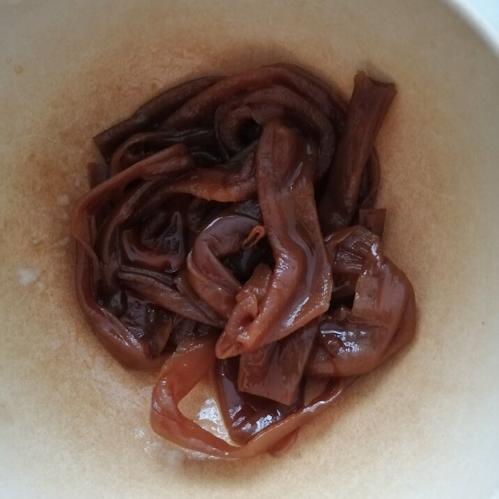 かんぴょうの煮付け